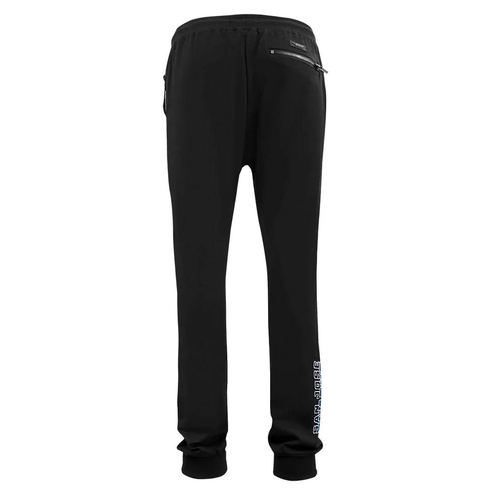 NHL SAN JOSE SHARKS CLASSIC MEN'S CHENILLE DK JOGGER