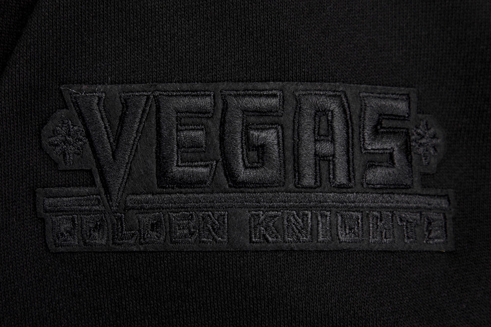 NHL VEGAS GOLDEN KNIGHTS NEUTRAL DROP SHOULDER FLEECE PULLOVER HOODIE