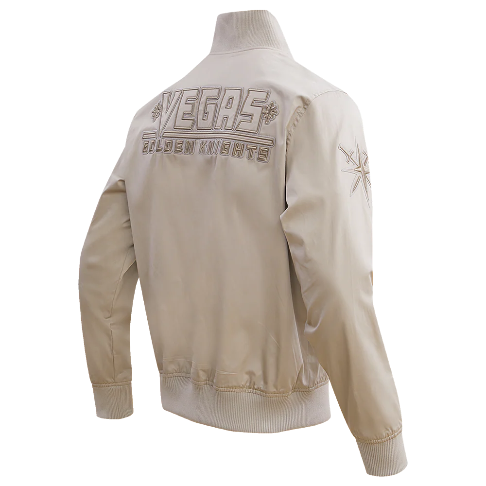 NHL VEGAS GOLDEN KNIGHTS NEUTRAL TWILL JACKET