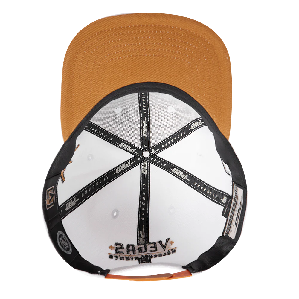 NHL VEGAS GOLDEN KNIGHTS OLD ENGLISH UNISEX 6 PANEL SNAPBACK HAT