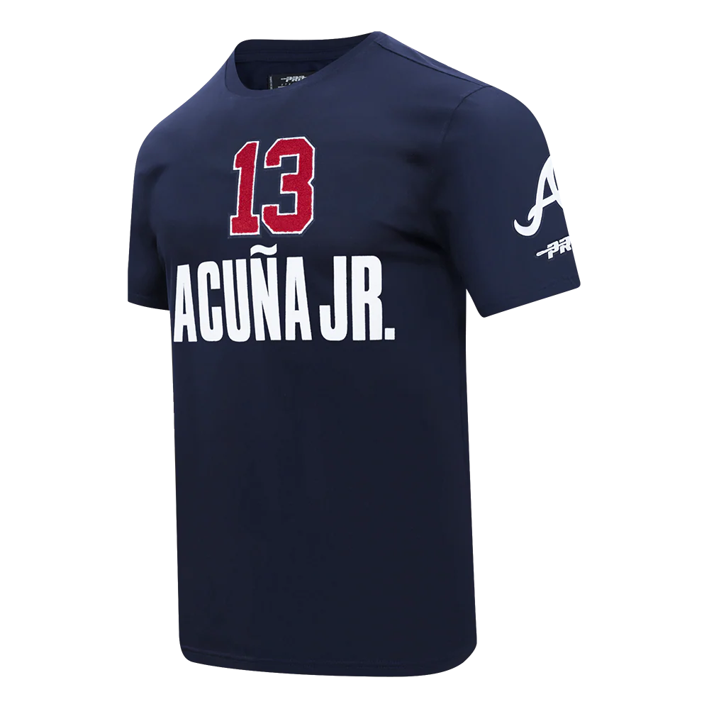 MLB ATLANTA BRAVES RONALD ACUNA JR. #13 CLASSIC MEN'S SINGLE JERSEY TOP