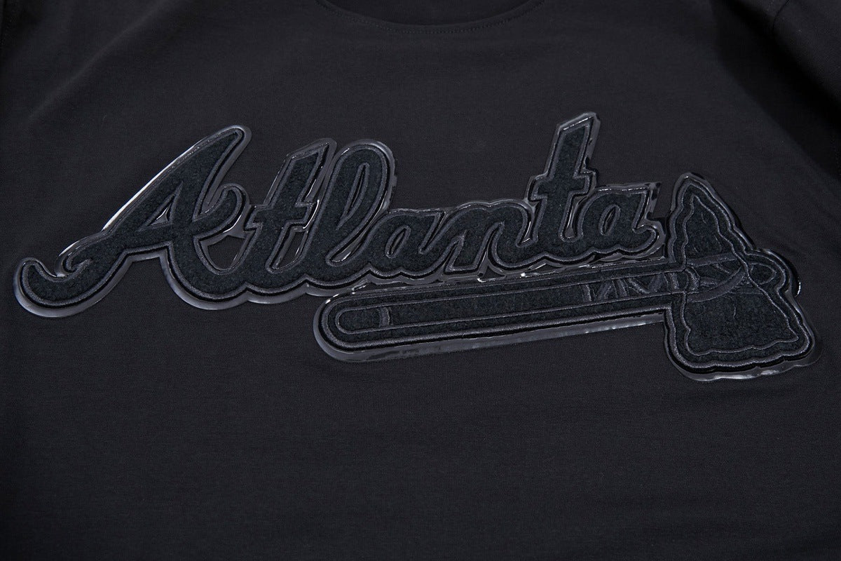MLB ATLANTA BRAVES TRIPLE BLACK PRO TEAM MEN'S TOP
