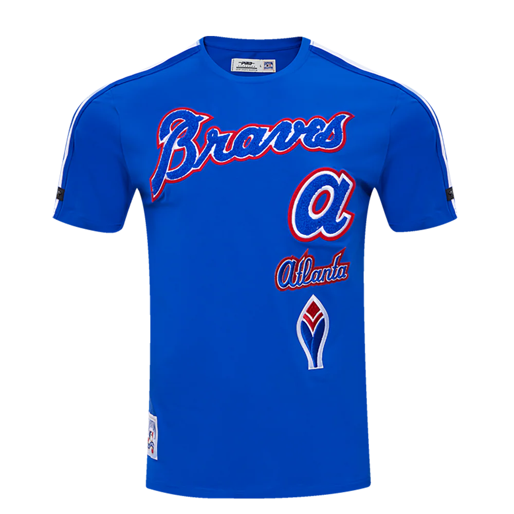 MLB ATLANTA BRAVES RETRO CLASSIC MEN'S STRIPED TOP
