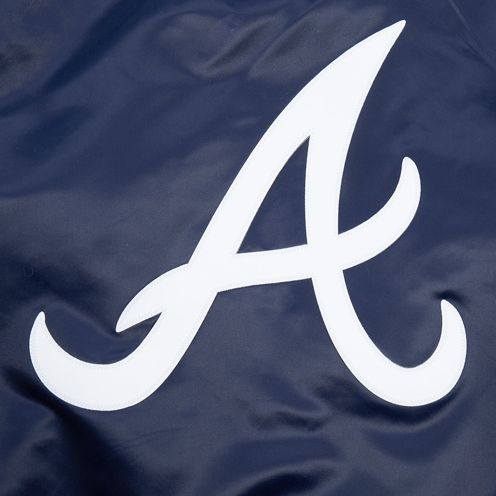 MLB ATLANTA BRAVES CLASSIC BIG BOYS SATIN JACKET