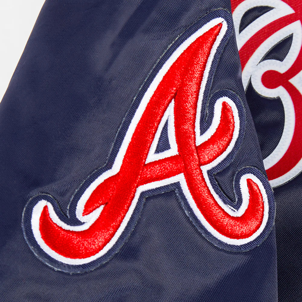 MLB ATLANTA BRAVES CLASSIC TODDLER BOYS SATIN JACKET