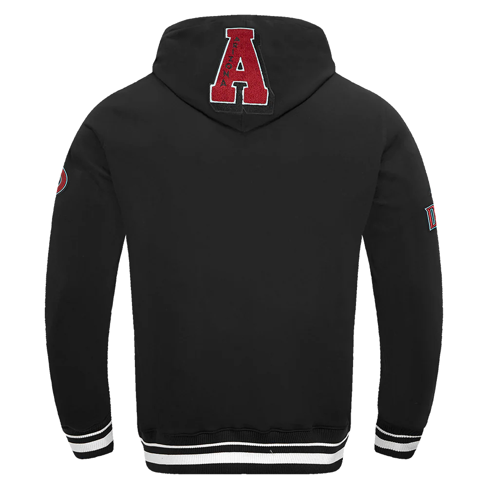 MLB ARIZONA DIAMONDBACKS MASHUP MEN'S RIB PULLOVER HOODIE
