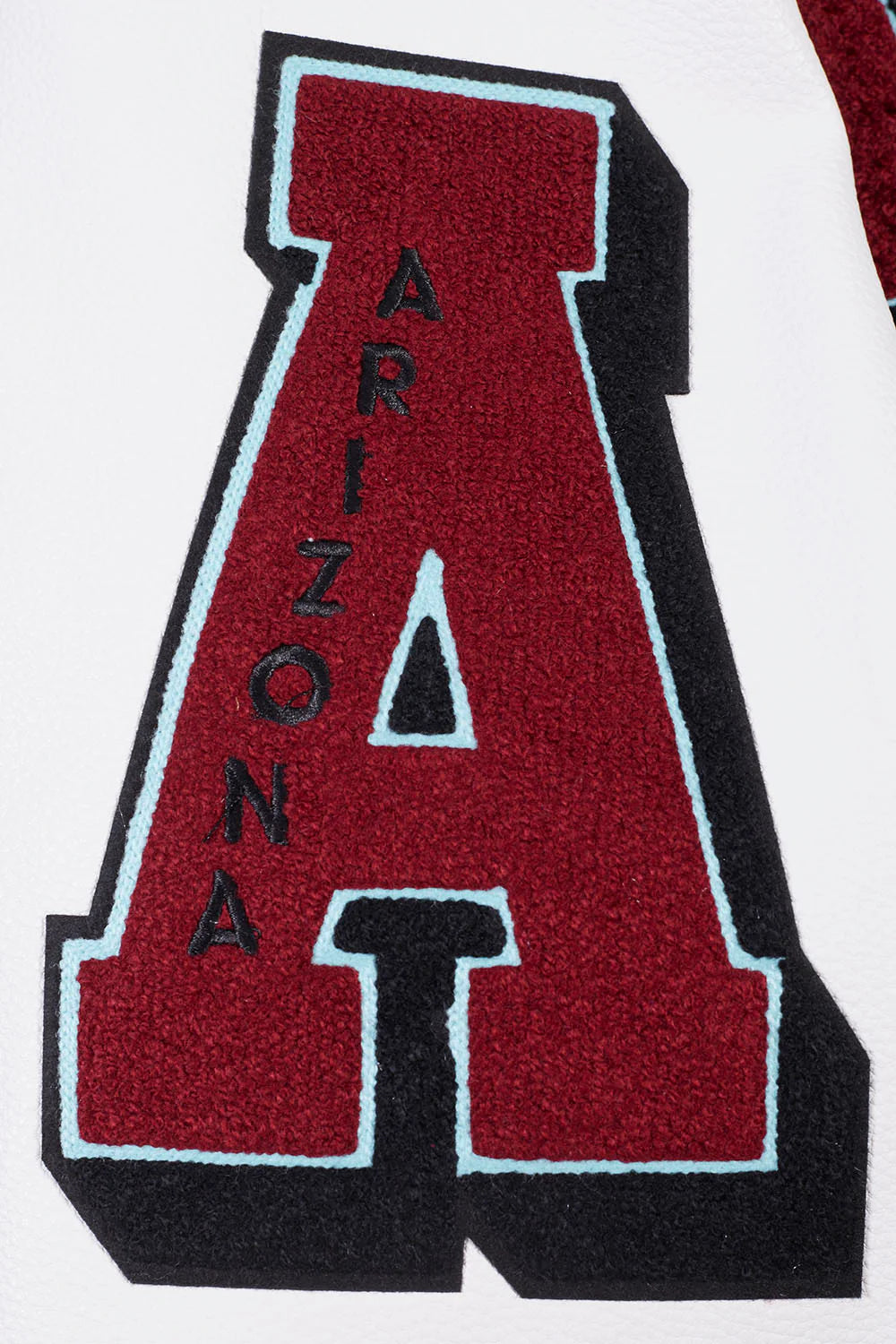 MLB ARIZONA DIAMONDBACKS MASHUP MEN'S RIB WOOL VARSITY JACKET