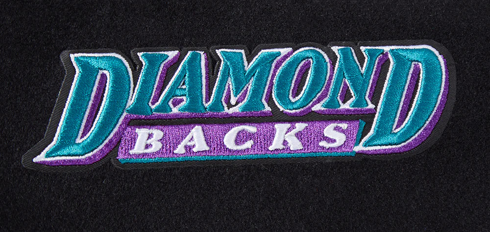 MLB ARIZONA DIAMONDBACKS RETRO CLASSIC MEN'S RIP WOOL VARSITY JACKET