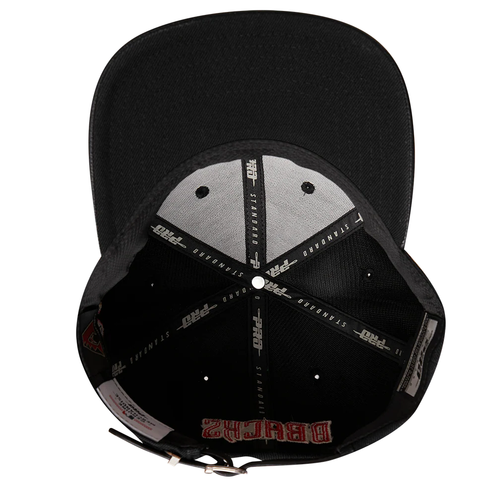 MLB ARIZONA DIAMONDBACKS SCRIPT TAIL WOOL STRAPBACK