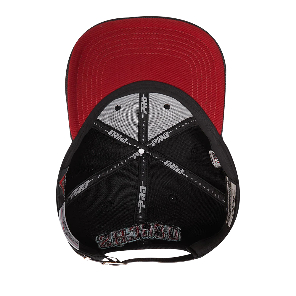MLB ARIZONA DIAMONDBACKS MASHUP UNISEX WOOL LEATHER STRAPBACK HAT
