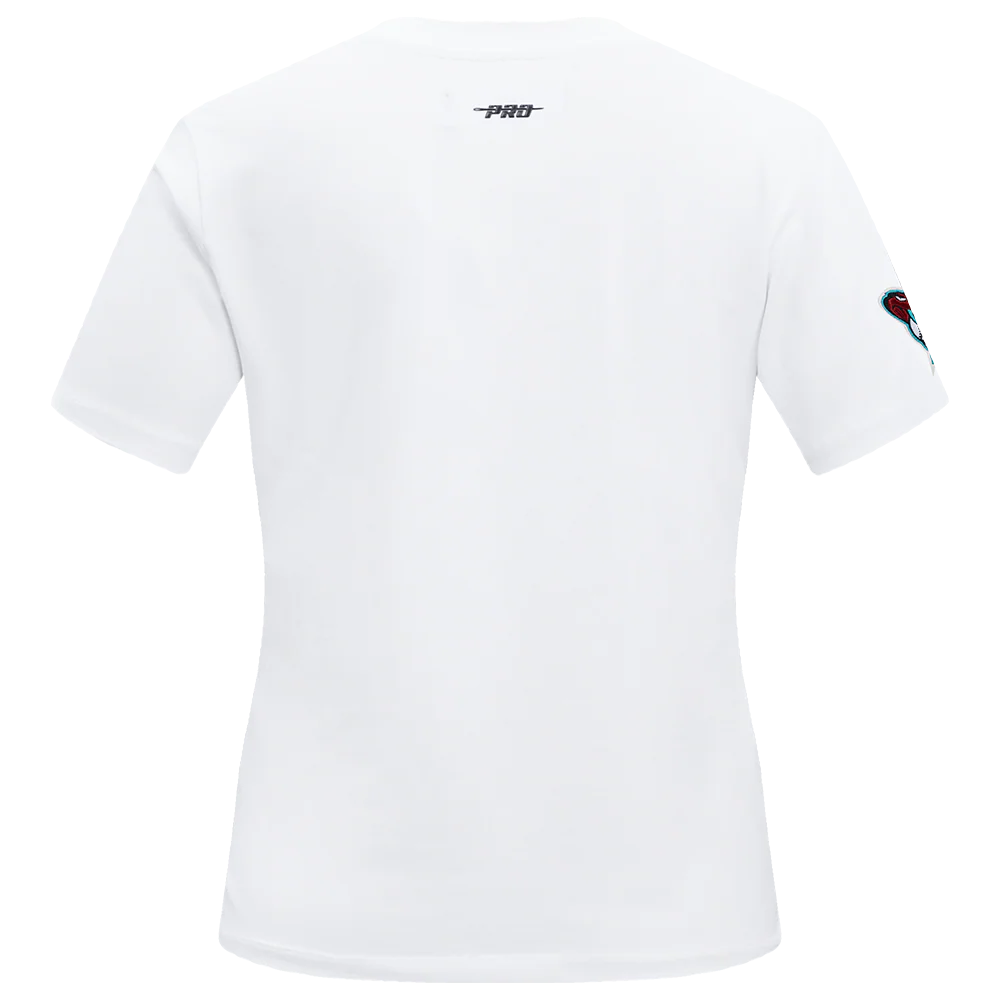 MLB ARIZONA DIAMONDBACKS CLASSIC SHORT SLEEVE WOMEN'S SINGLE JERSEY SLIM FIT TOP