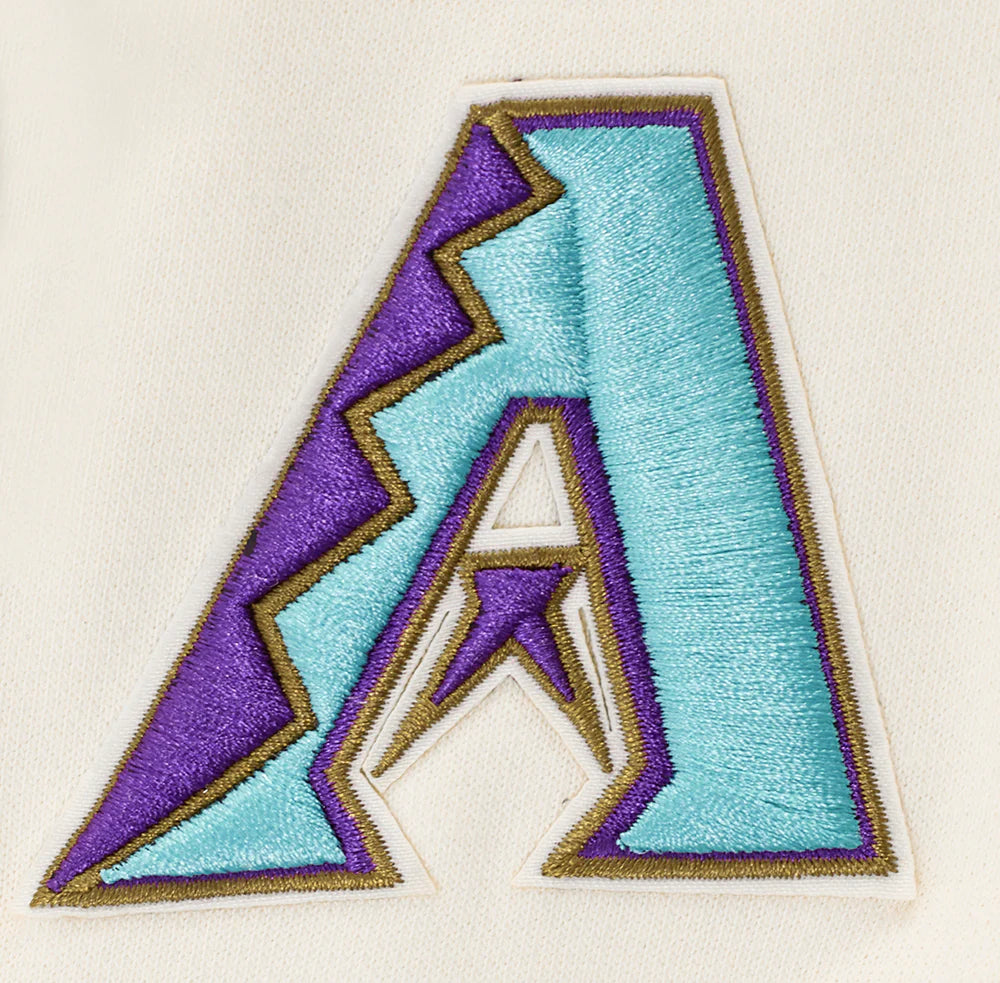 MLB ARIZONA DIAMONDBACKS RETRO CLASSIC WOMEN'S RIB CREWNECK
