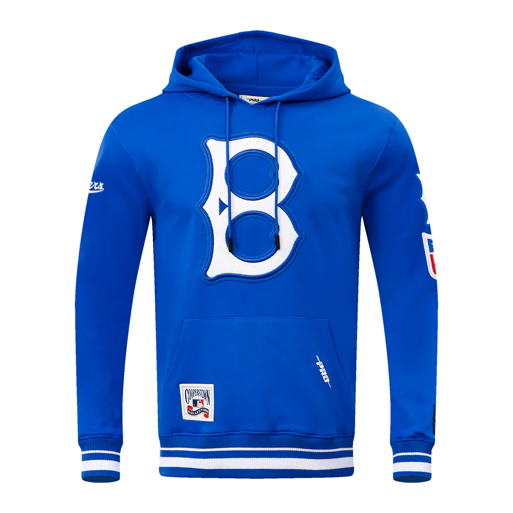 MLB BROOKLYN DODGERS RETRO CLASSIC MEN'S PULLOVER HOODIE