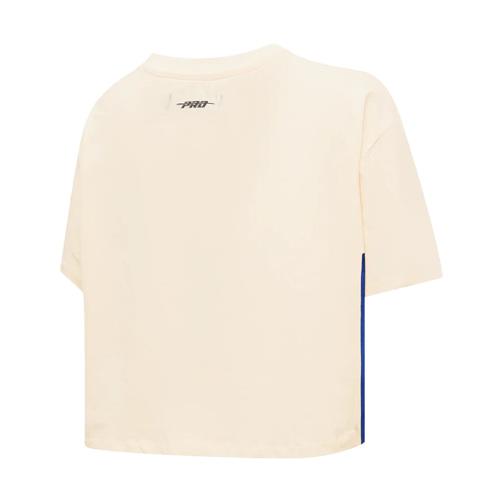 MLB BROOKLYN DODGERS RETRO CLASSIC WOMEN'S BOXY TOP