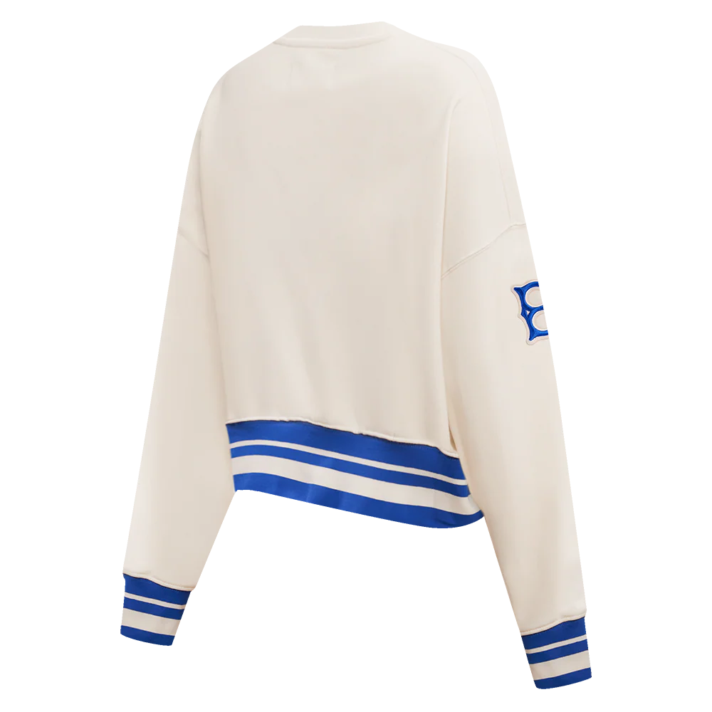 MLB BROOKLYN DODGERS RETRO CLASSIC WOMEN'S CREWNECK