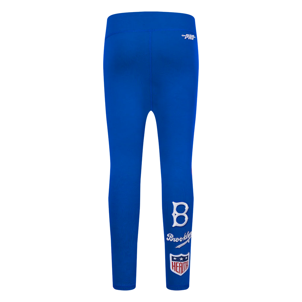 MLB BROOKLYN DODGERS RETRO CLASSIC TODDLER GIRLS LEGGING