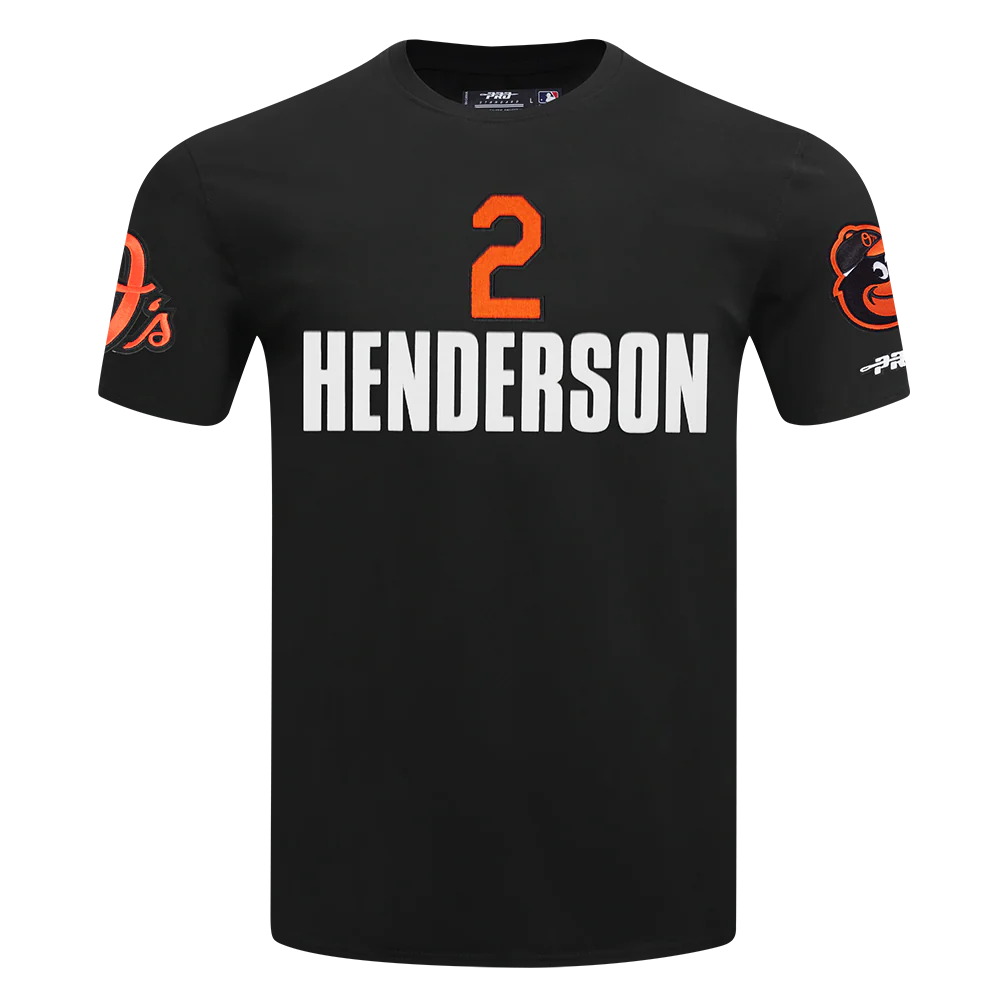 MLB BALTIMORE ORIOLES GUNNAR HENDERSON #2 CLASSIC MEN'S SINGLE JERSEY MEN'S TOP