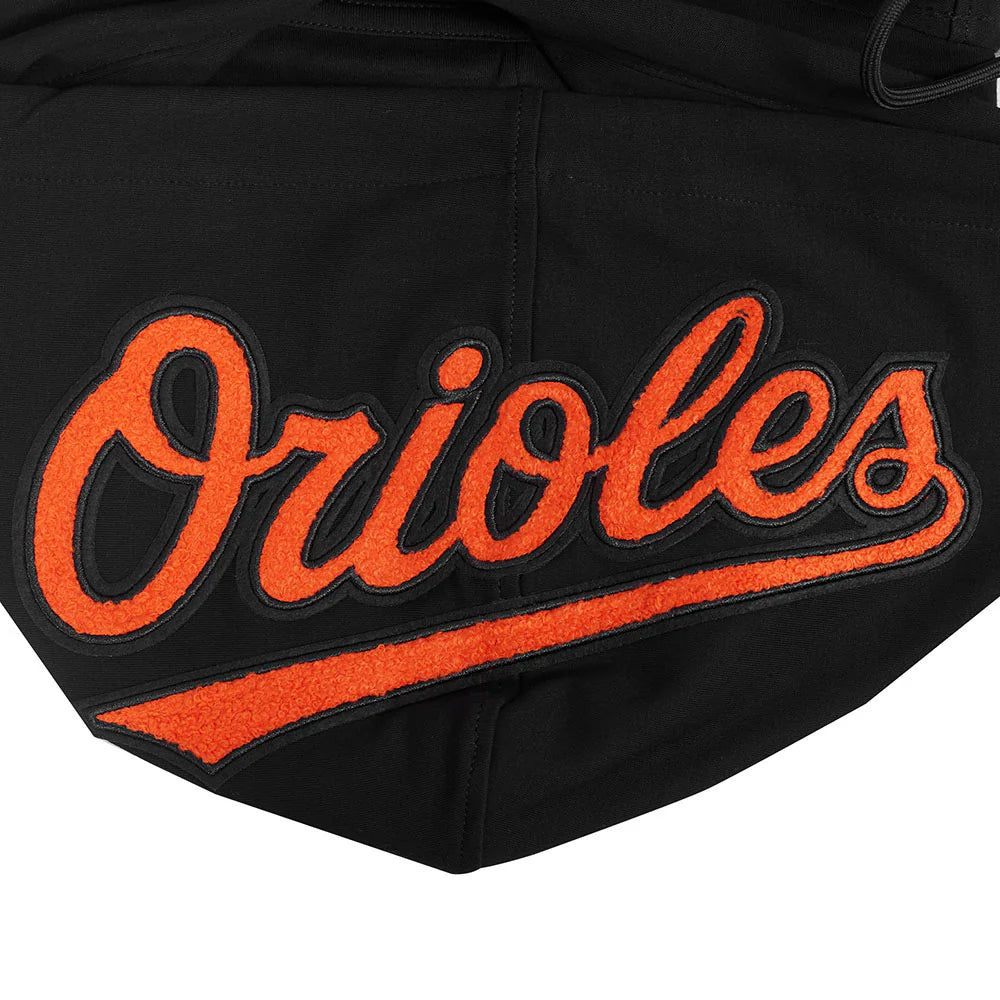 MLB BALTIMORE ORIOLES ADLEY RUTSCHMAN #35 CLASSIC MEN'S SHORT SLEEVE PULLOVER HOODIE