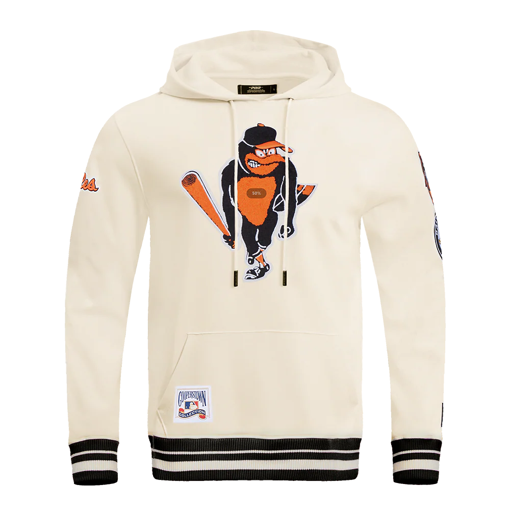 MLB BALTIMORE ORIOLES RETRO CLASSIC MEN'S PULLOVER HOODIE