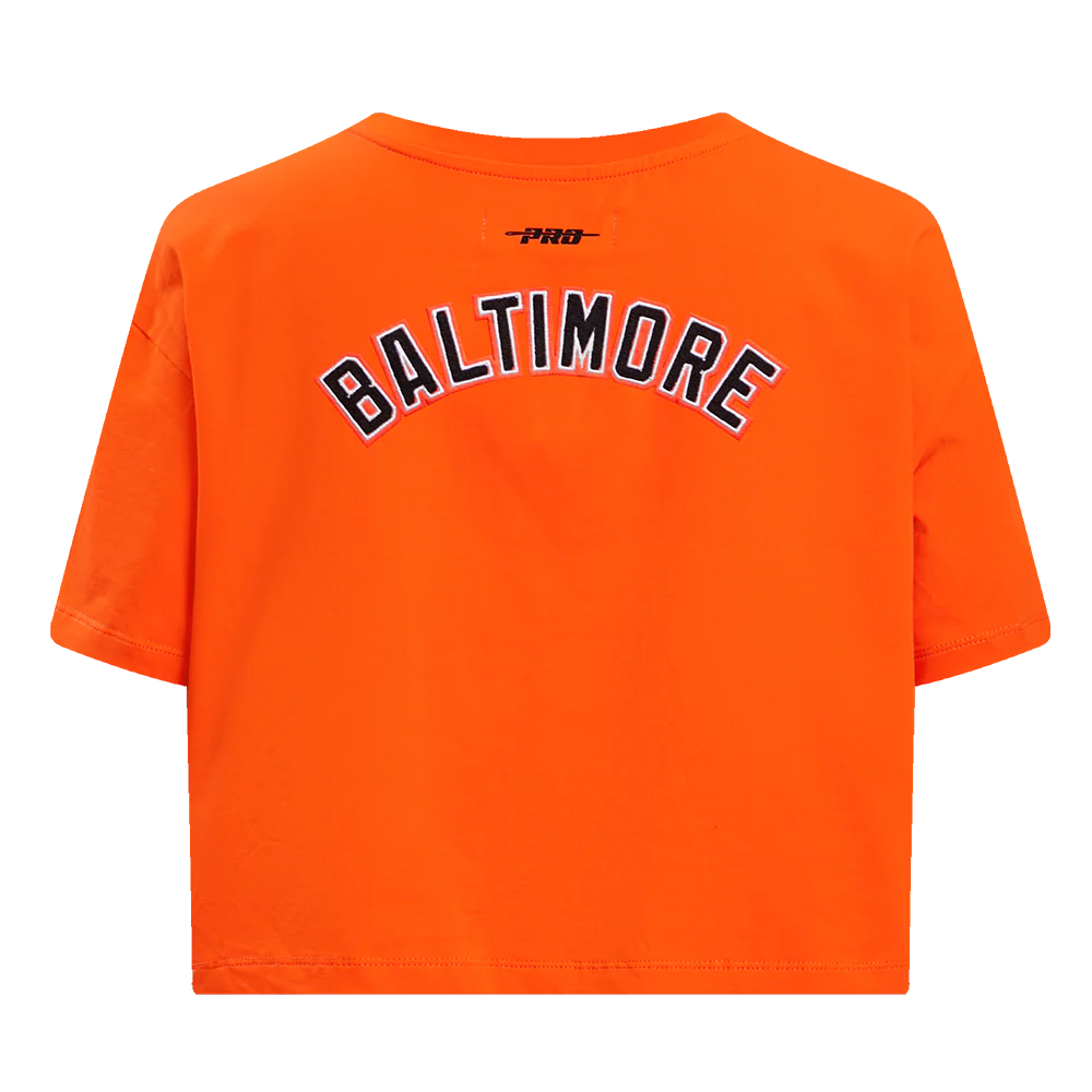 MLB BALTIMORE ORIOLES CLASSIC WOMEN'S BOXY TOP