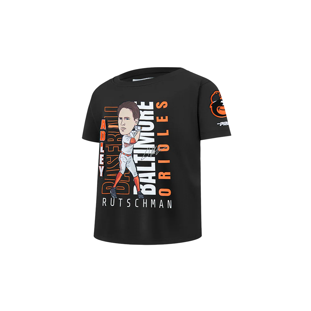 MLB BALTIMORE ORIOLES ADLEY RUTSCHMAN #35 REMIX AVATAR TODDLER BOYS SHORT SLEEVE TOP