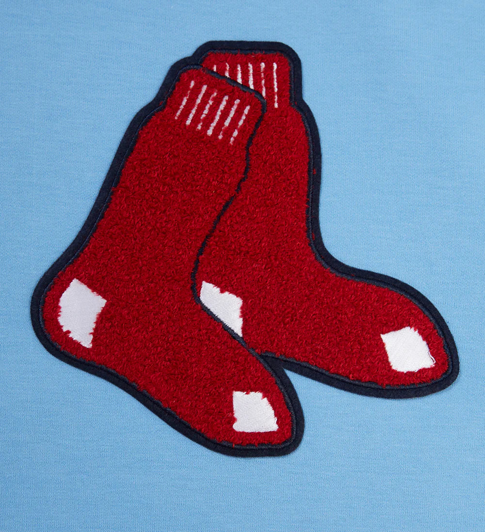 MLB BOSTON RED SOX CLASSIC CHENILLE MEN'S PULLOVER HOODIE