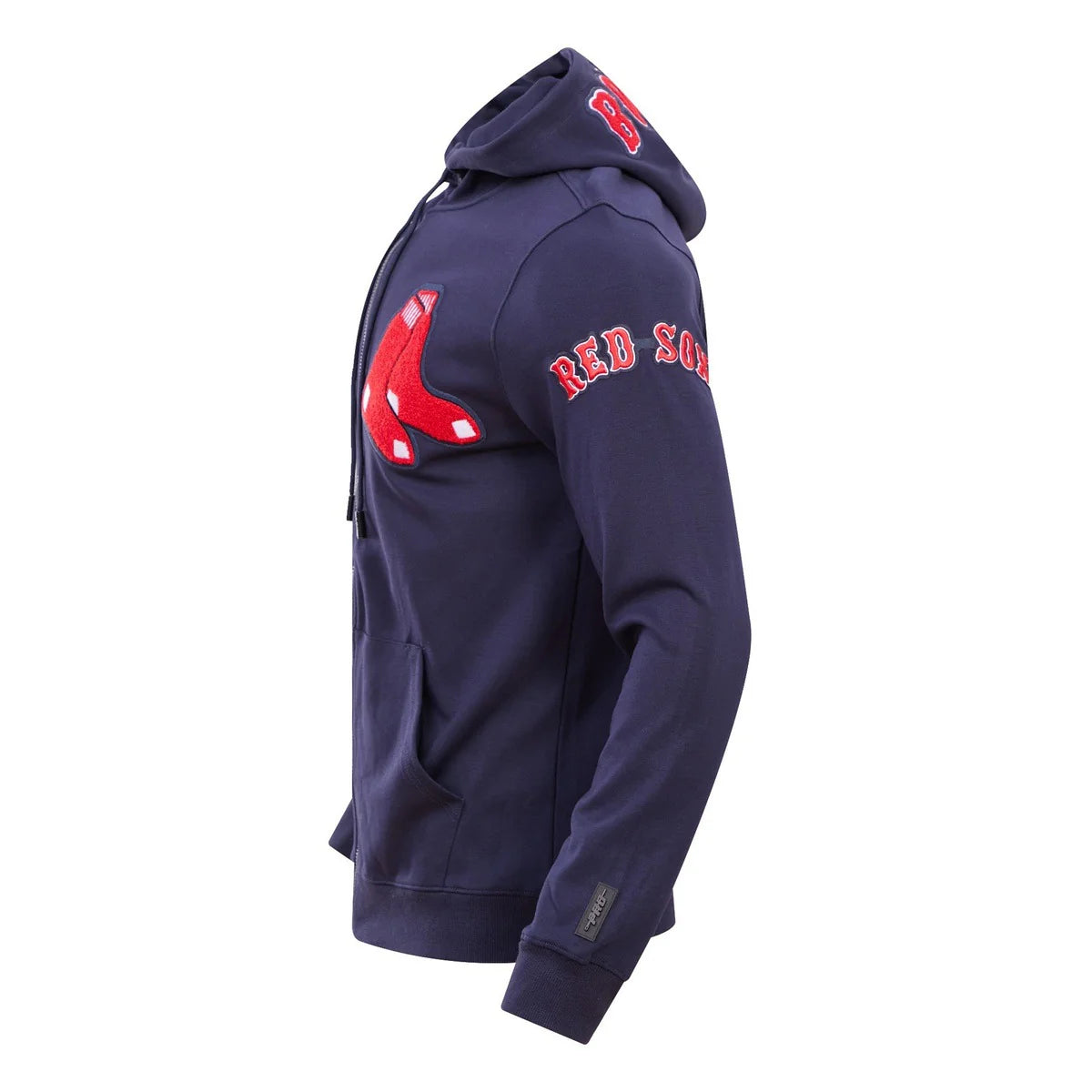 MLB BOSTON RED SOX CLASSIC CHENILLE MEN'S FULL ZIP PULLOVER HOODIE