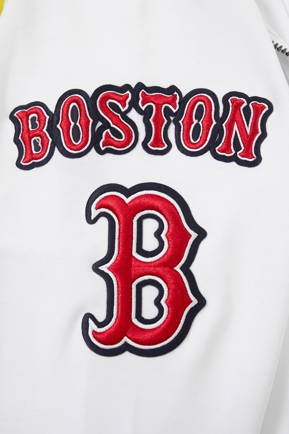 MLB BOSTON RED SOX CLASSIC CHENILLE MEN'S FULL ZIP PULLOVER HOODIE