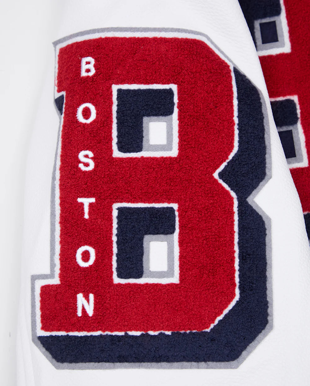 MLB BOSTON RED SOX MASHUP MEN'S RIB WOOL VARSITY JACKET