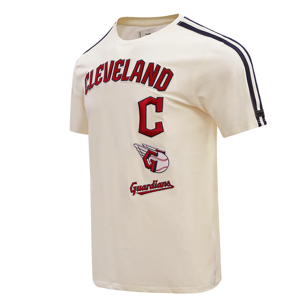MLB CLEVELAND GUARDIANS RETRO CLASSIC MEN'S STRIPED TOP