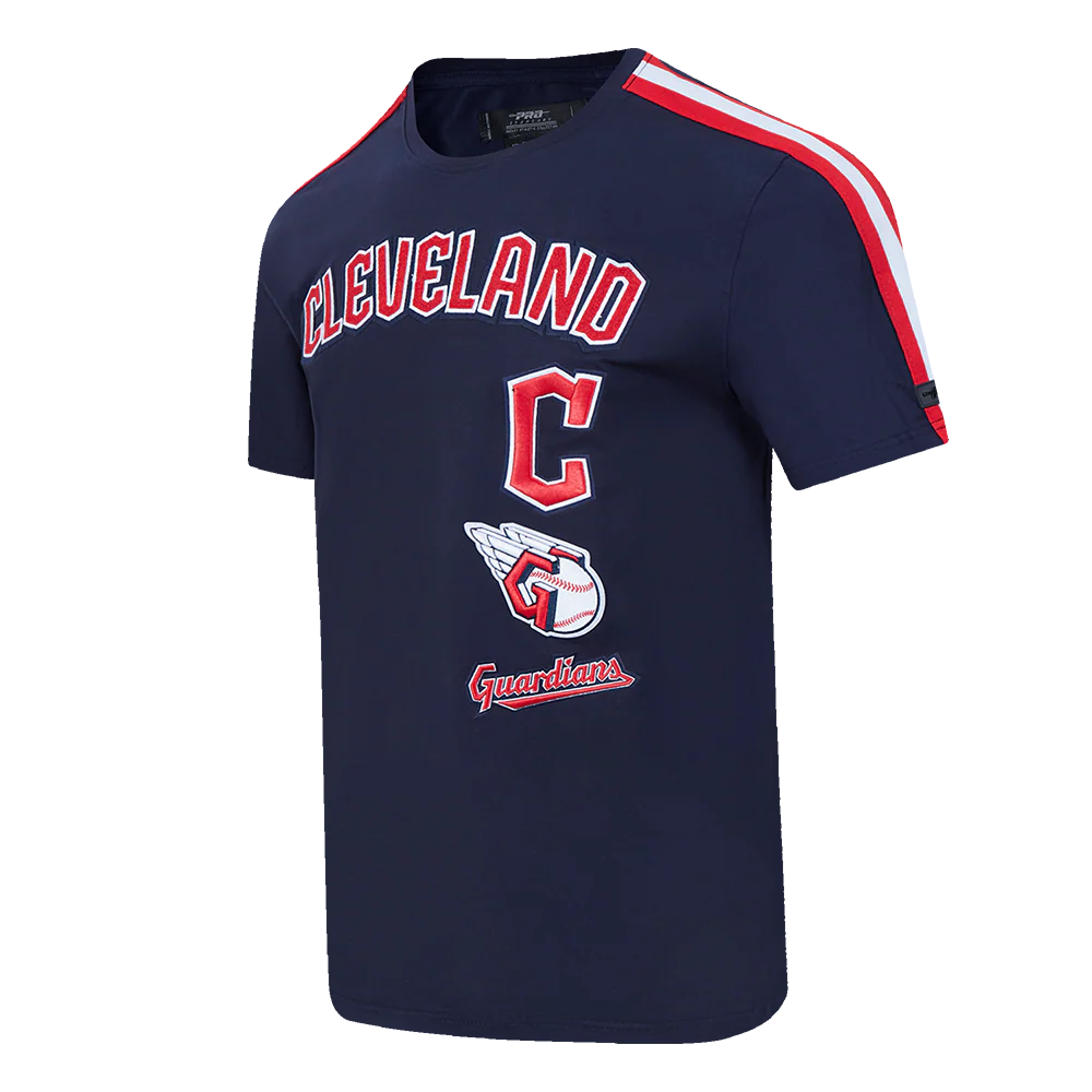 MLB CLEVELAND GUARDIANS RETRO CLASSIC MEN'S STRIPED TOP