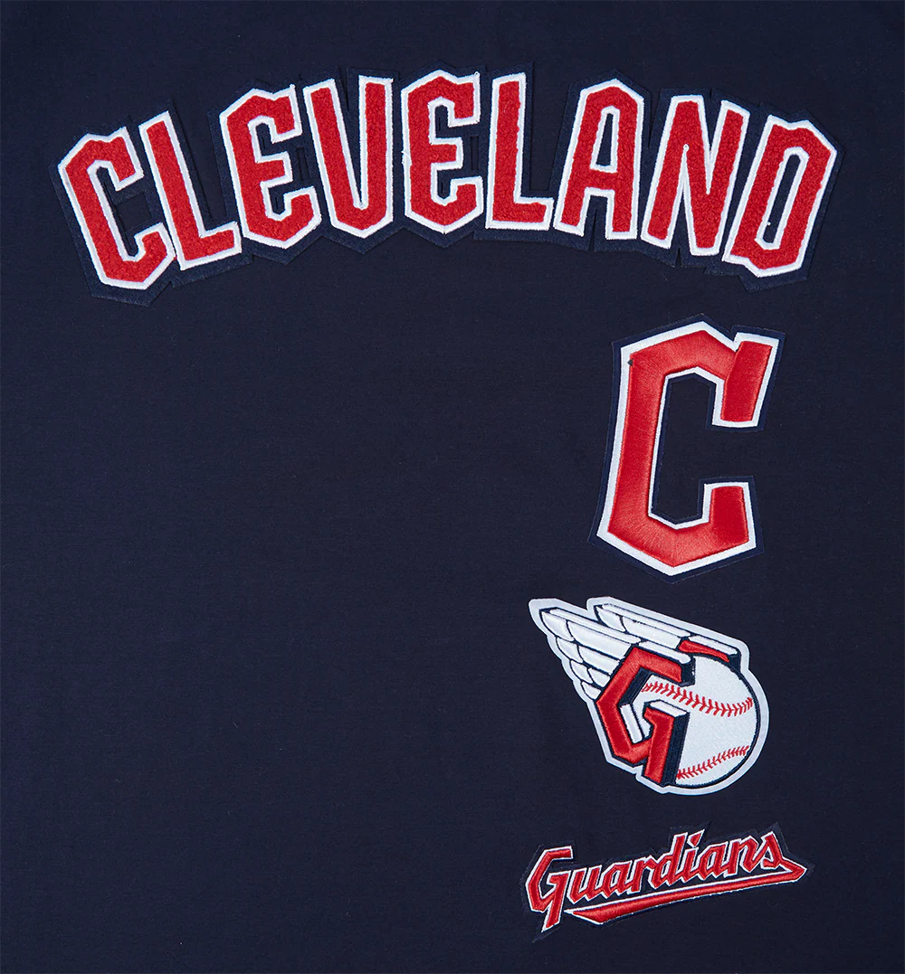 MLB CLEVELAND GUARDIANS RETRO CLASSIC MEN'S STRIPED TOP