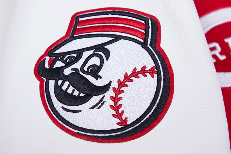 MLB CINCINNATI REDS RETRO CLASSIC MEN'S RIB WOOL VARSITY JACKET