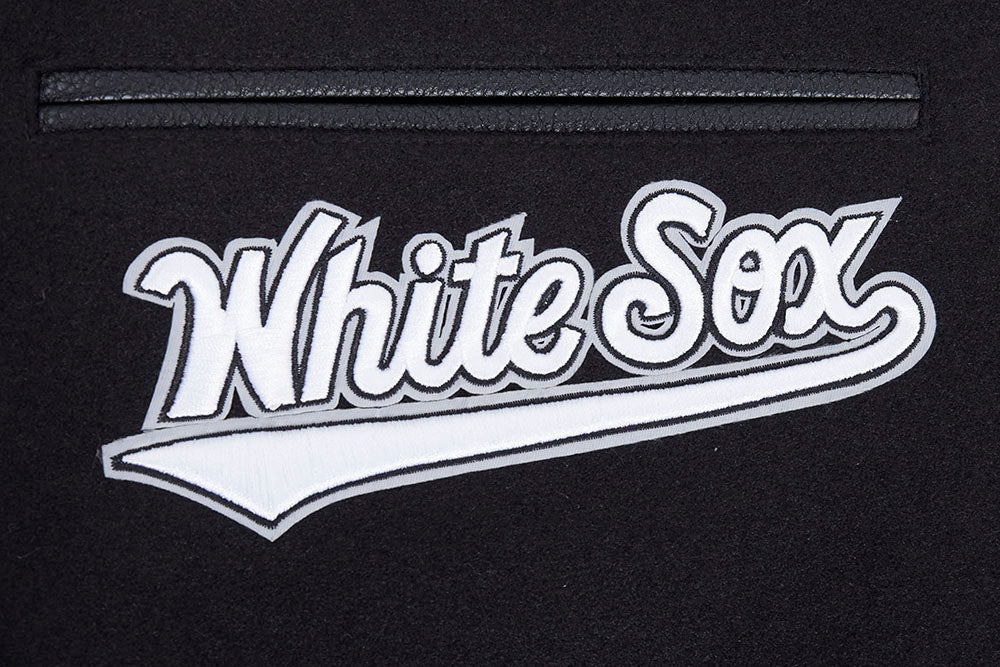 MLB CHICAGO WHITE SOX MASHUP MEN'S RIB WOOL VARSITY JACKET
