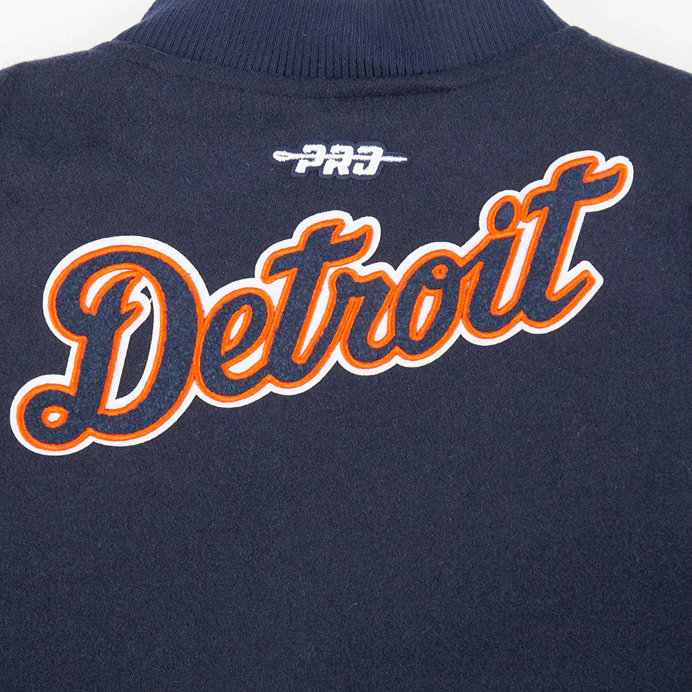 MLB DETROIT TIGERS CLASSIC LITTLE BOYS WOOL VARSITY JACKET