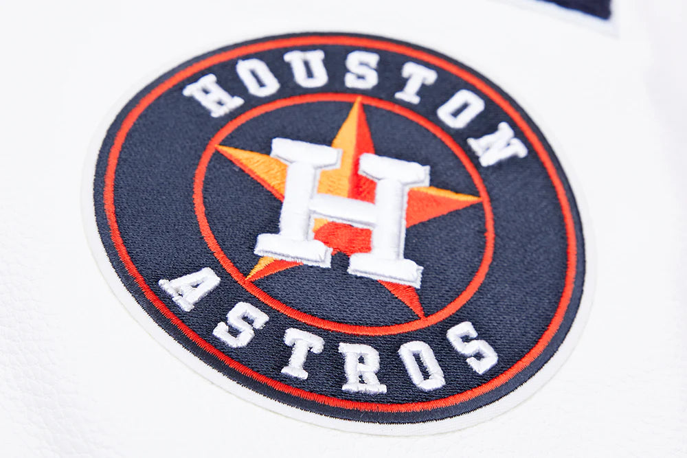 MLB HOUSTON ASTROS MASHUP MEN'S RIB WOOL VARSITY JACKET