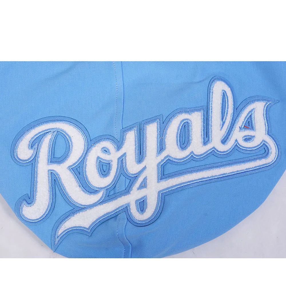 MLB KANSAS CITY ROYALS BOBBY WITT JR. #7 CLASSIC MEN'S SHORT SLEEVE PULLOVER HOODIE