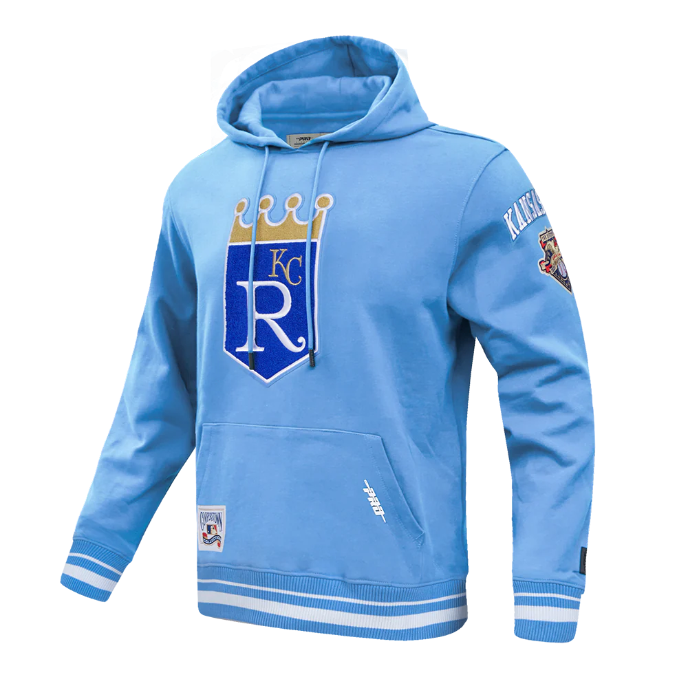 MLB KANSAS CITY ROYALS RETRO CLASSIC MEN'S PULLOVER HOODIE