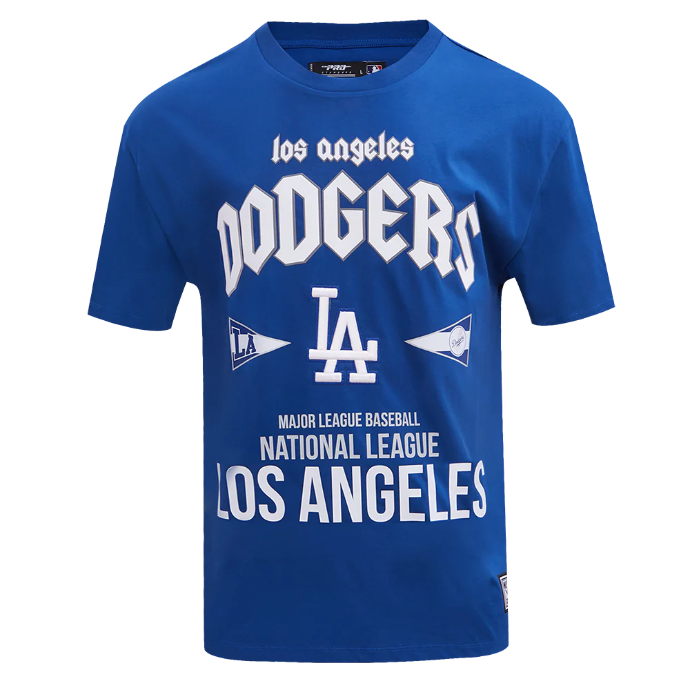 MLB LOS ANGELES DODGERS CITY TOUR COTTON JERSEY MEN'S DROP SHOULDER TEE