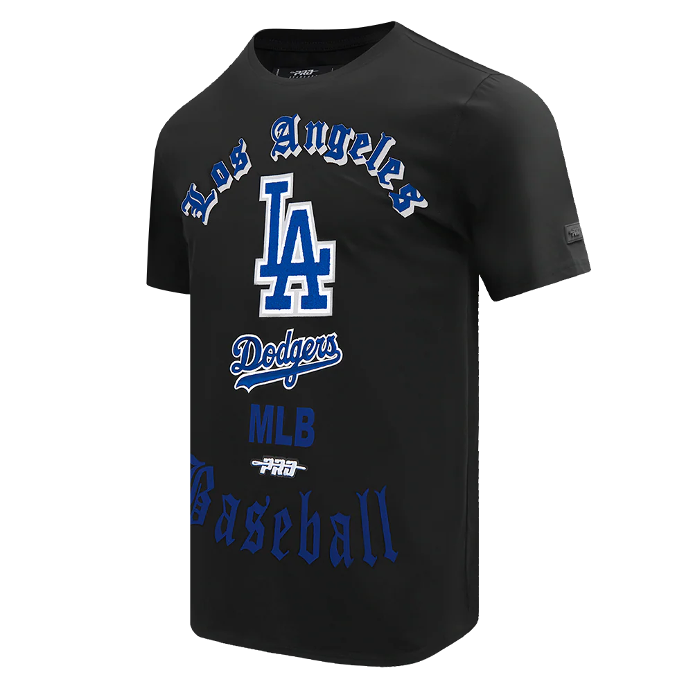 MLB LOS ANGELES DODGERS OLD ENGLISH MEN'S TOP