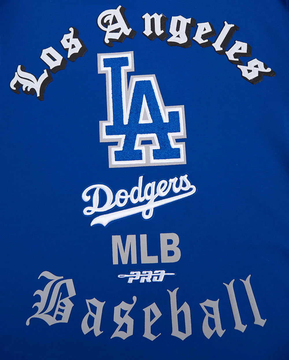 MLB LOS ANGELES DODGERS OLD ENGLISH MEN'S TOP