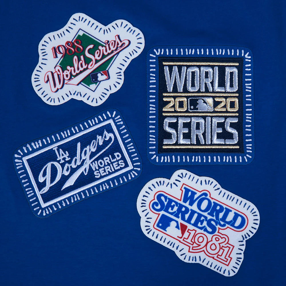 MLB LOS ANGELES DODGERS DIY PICK STITCH MEN'S SINGLE JERSEY TOP