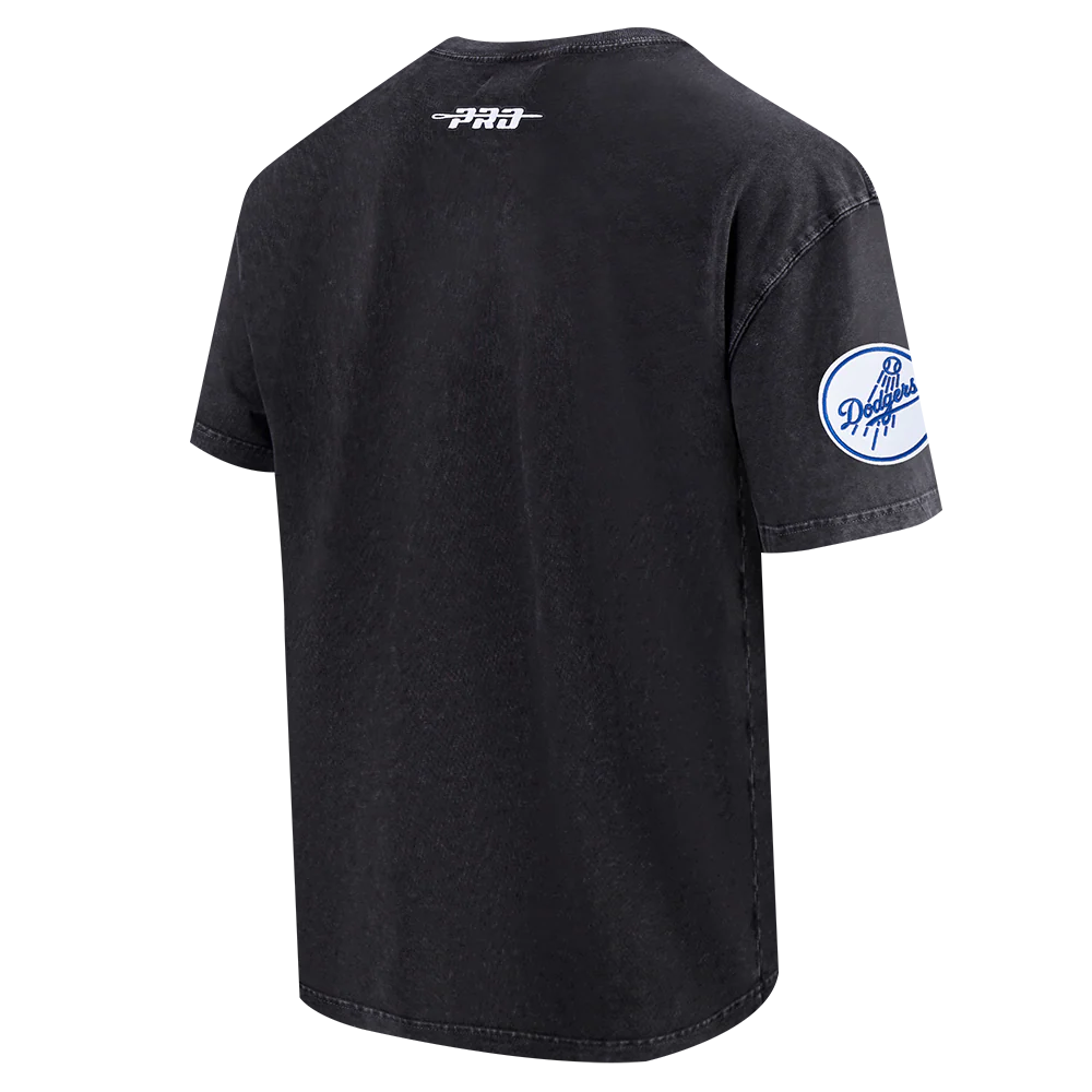 MLB LOS ANGELES DODGERS CHROME MEN'S COTTON JERSEY DROP SHOULDER TOP