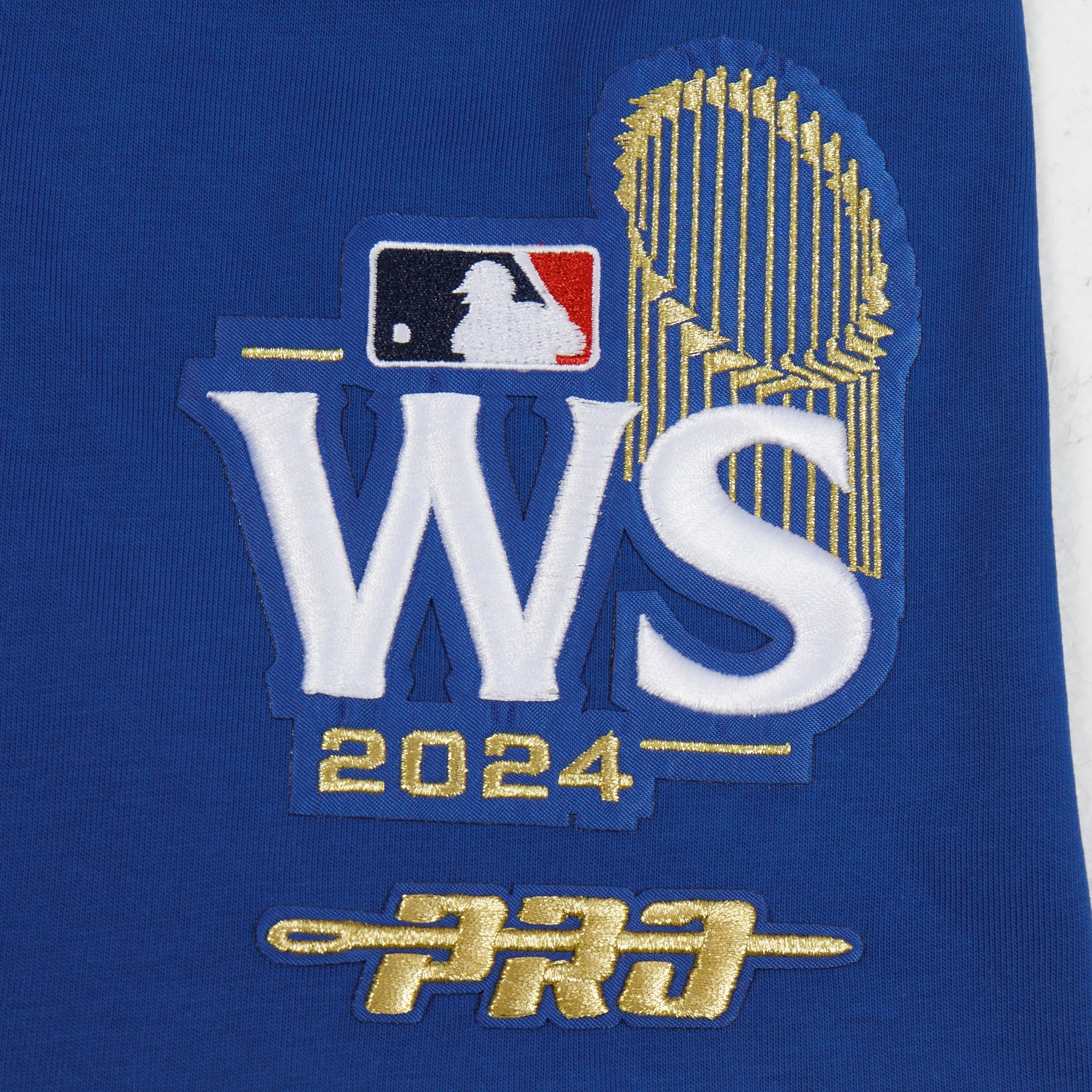 MLB LOS ANGELES DODGERS WORLD SERIES 2024 MEN'S COTTON JERSEY DROP SHOULDER TOP