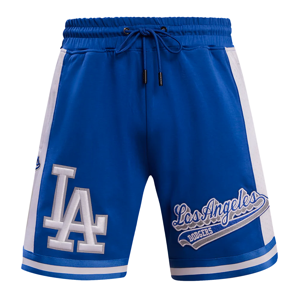 MLB LOS ANGELES DODGERS SCRIPT TAIL MEN'S DOUBLE KNIT 2.0 SHORT