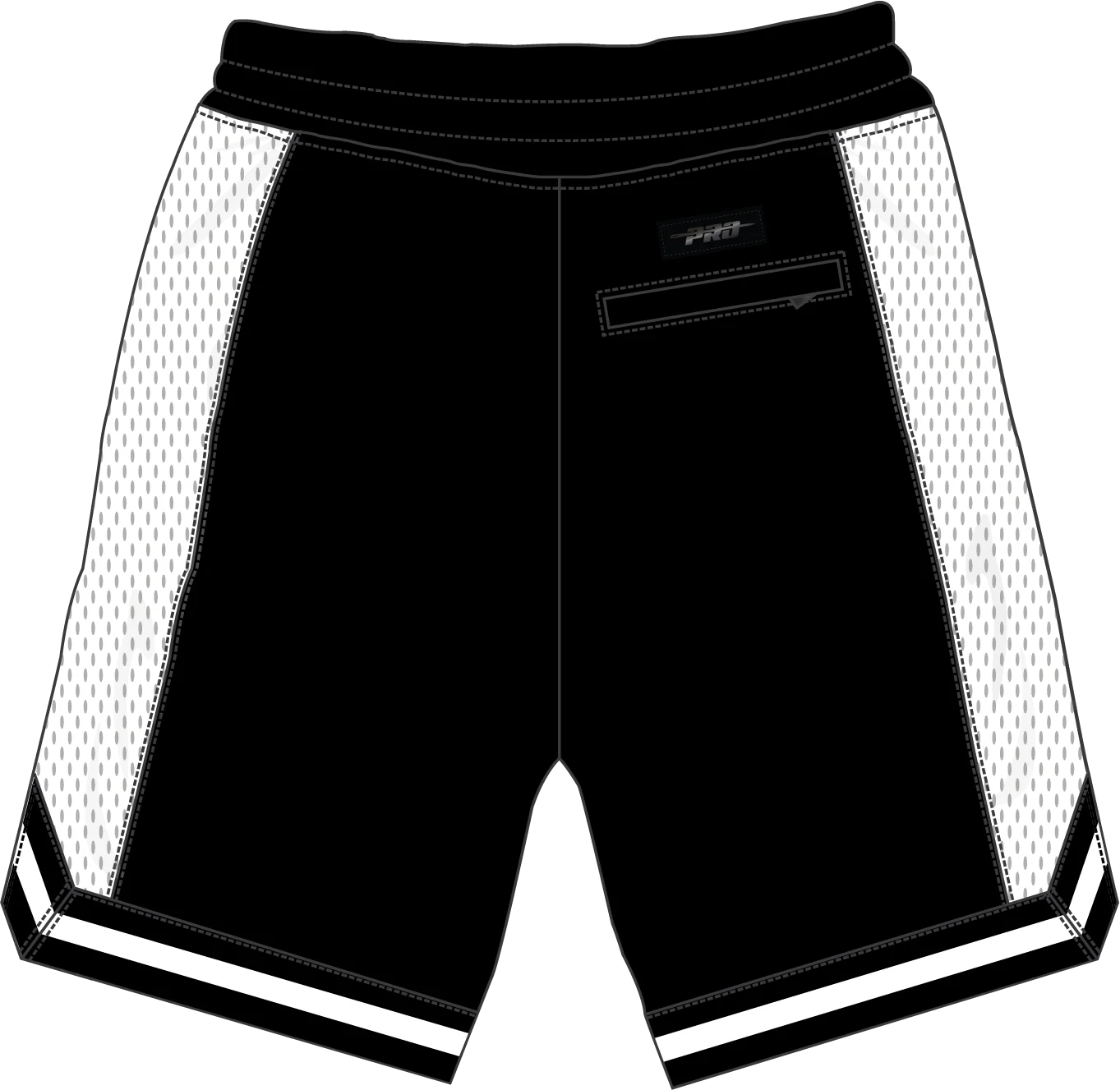 MLB LOS ANGELES DODGERS DIY PICK STITCH MEN'S DOUBLE KNIT 2.0 SHORT