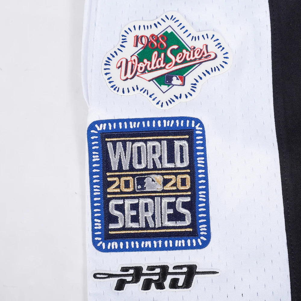 MLB LOS ANGELES DODGERS DIY PICK STITCH MEN'S DOUBLE KNIT 2.0 SHORT