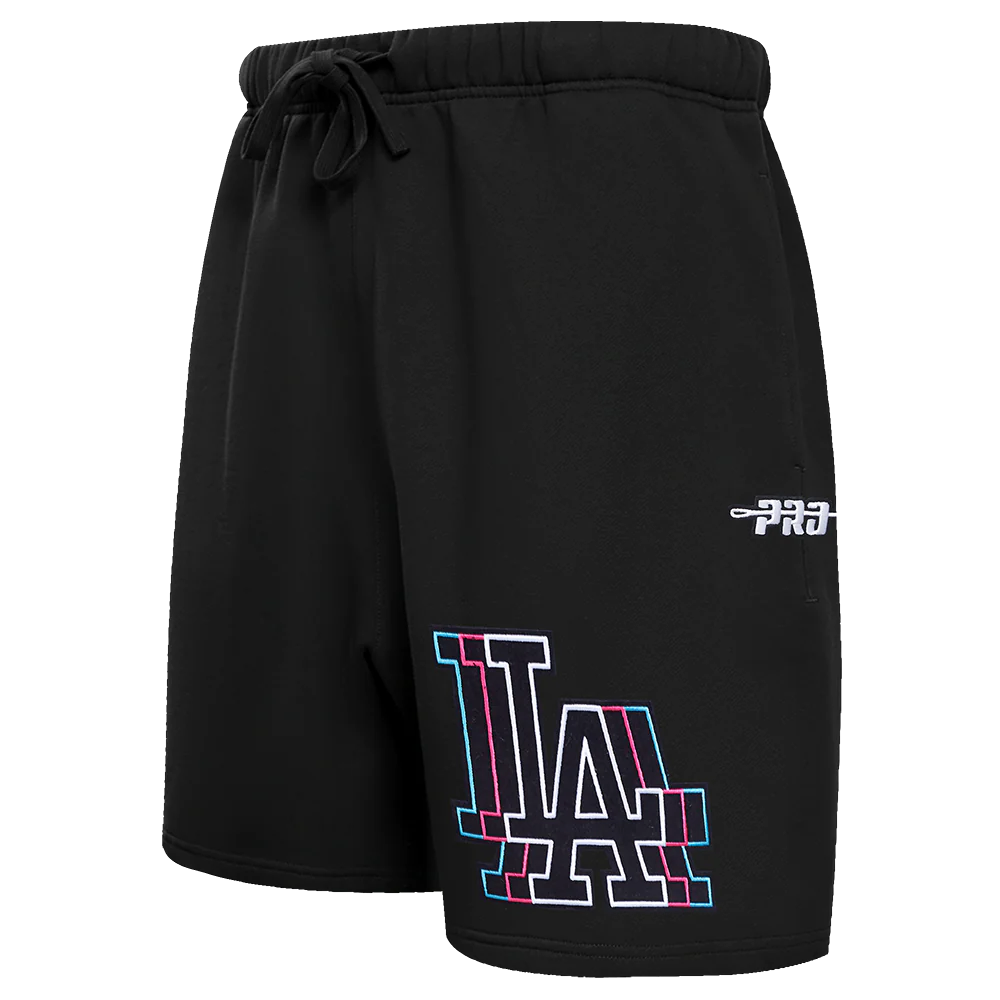 MLB LOS ANGELES DODGERS ECHO LOGO MEN'S FLEECE SHORT