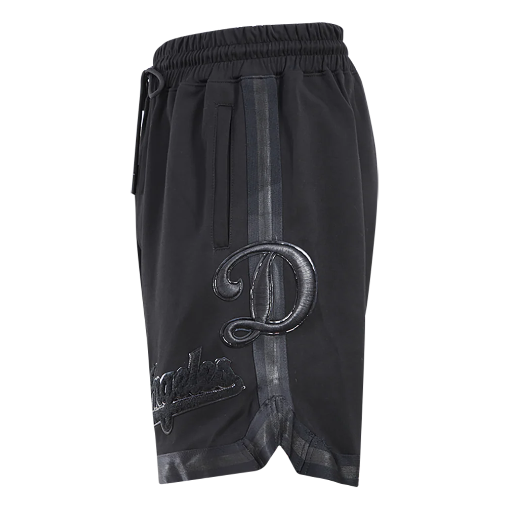 MLB LOS ANGELES DODGERS TRIPLE BLACK PRO TEAM MEN'S SHORT