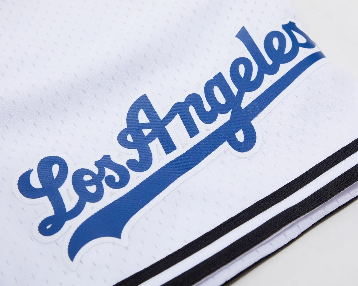 MLB LOS ANGELES DODGERS LOGO MEN'S MESH SHORT